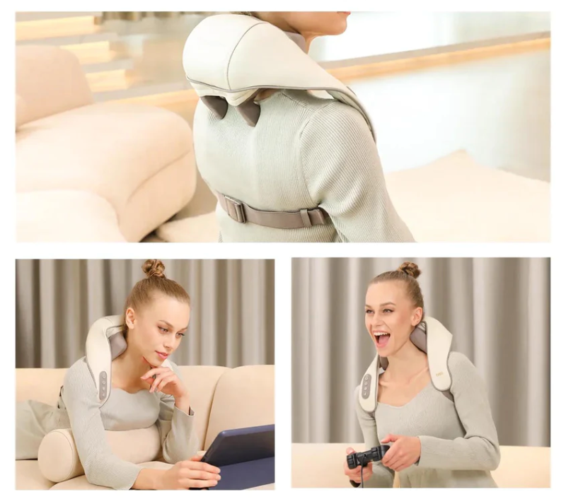 StressReliever™ – Tiefenwärme-Nacken- und Schultermassagegerät