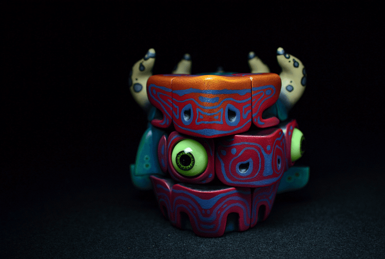 MonstersKube™ – Handgefertigtes Kunstpuzzle
