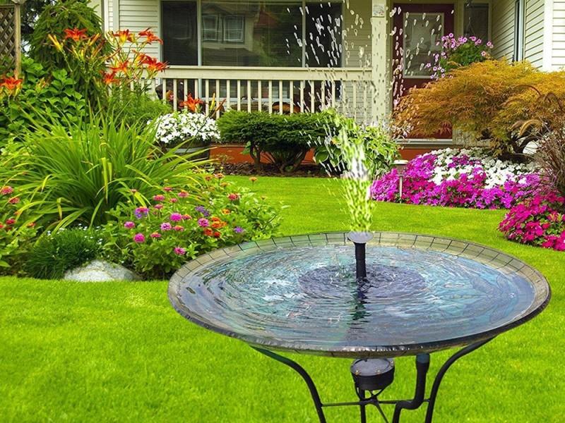 SolarFounter™ – Solarbetriebene Gartenfontäne