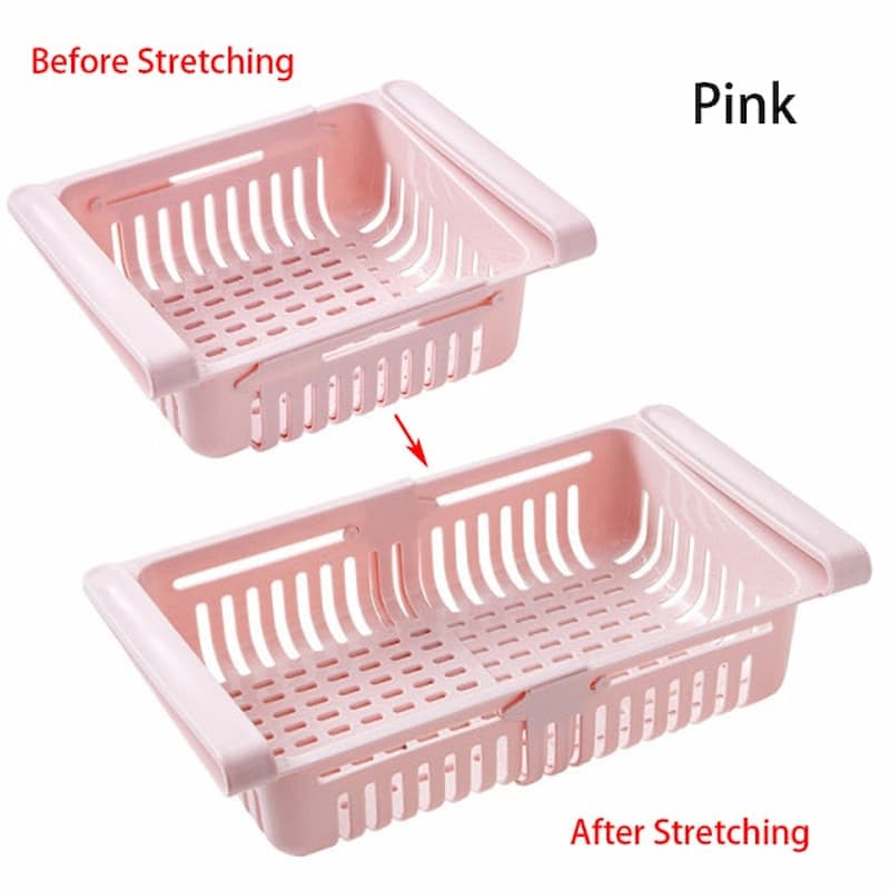 1+1 Gratis | BasketFridge – Erweiterbarer ausziehbarer Kühlschrank-Organizer