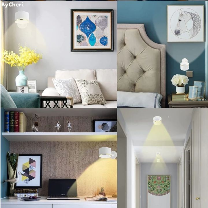 LED Akkuspot Kabellos | Dimmbar & Farbtemperatur per Fernbedienung | Warmweißes Licht, Batteriebetrieben, Montage in 60 Sekunden 9