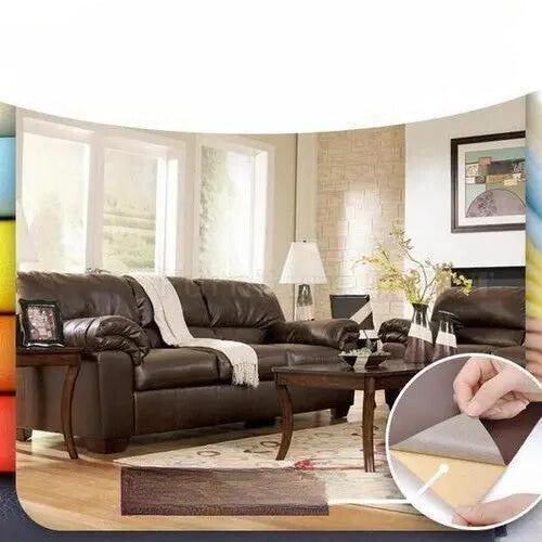 Selbstklebender Lederreparatur-Patch 50 × 138 cm | Zuschneidbar, 11 Farben | Wasserdicht & Robust für Sofa, Auto & Taschen 20