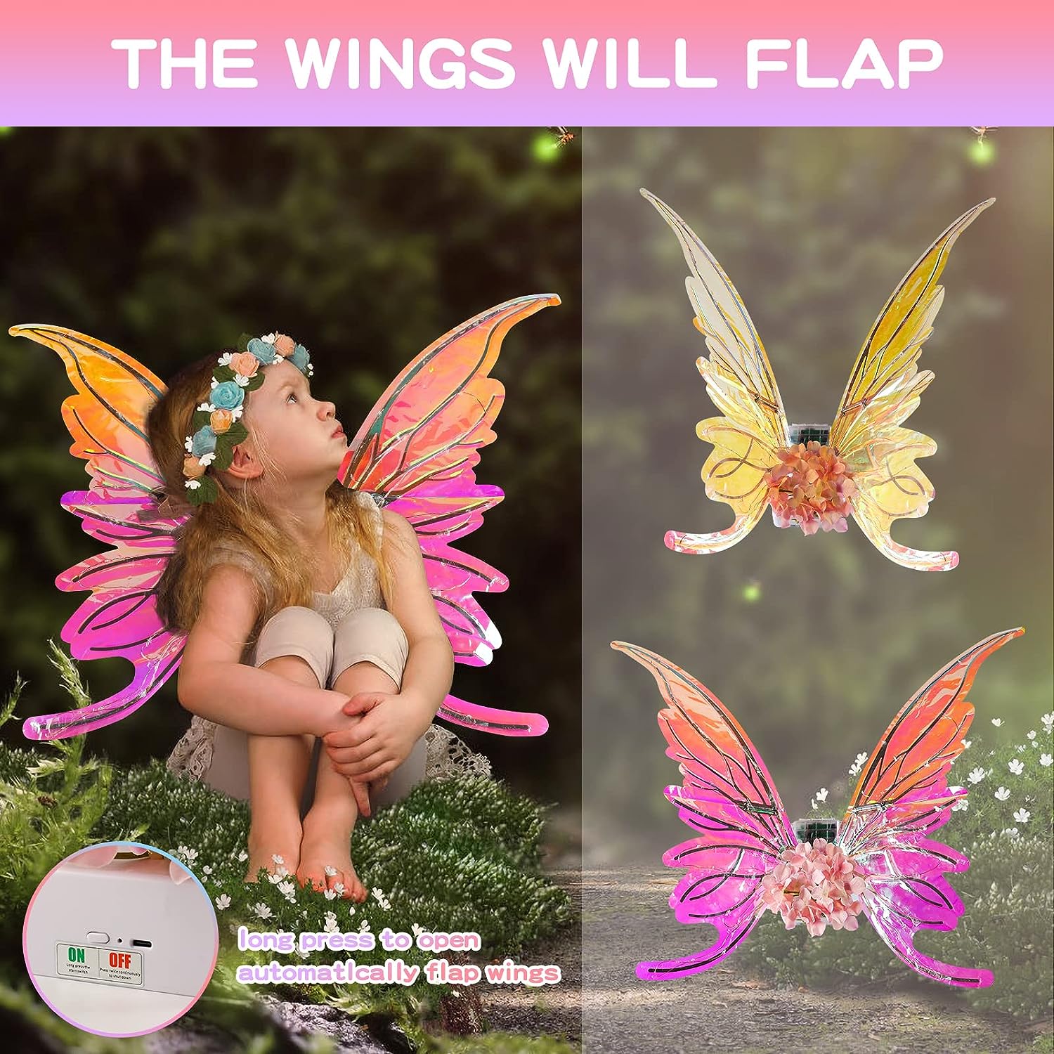 Fairy™ - Elektrische Schmetterlingsflügel