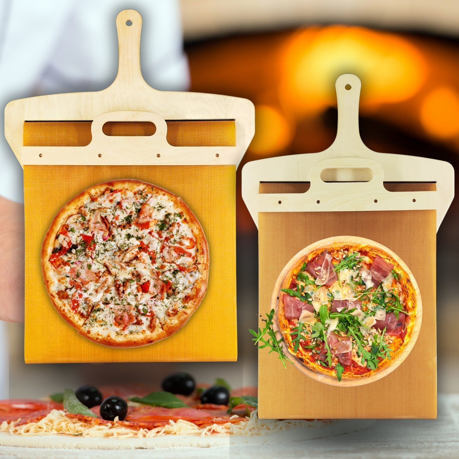 PizzaSlide™ – Antihaft-Pizzaschieber