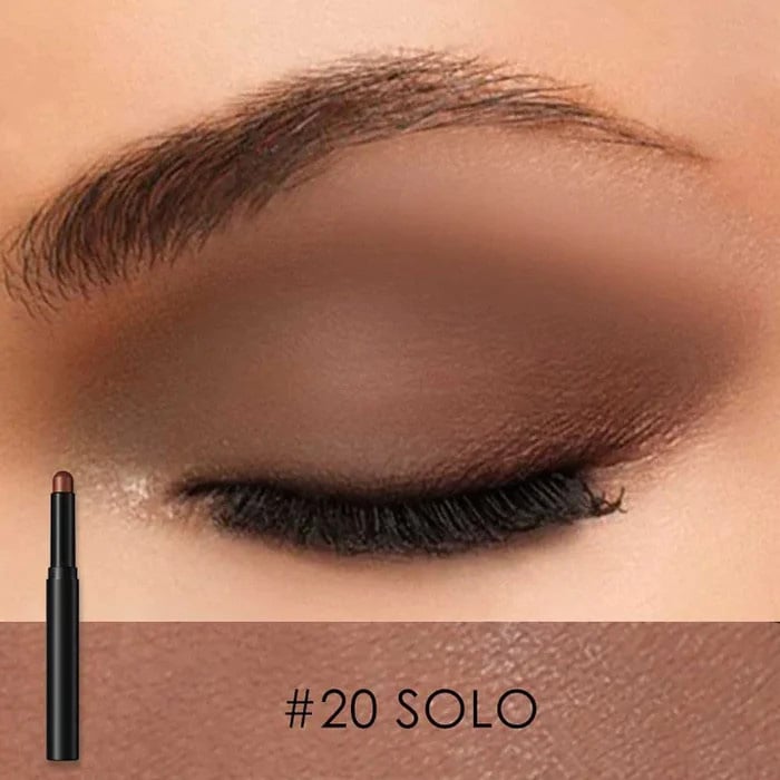 2-in-1 Lidschatten Eyeliner Stift für Damen | Wasserfest & Wischfest | Hypoallergen, Aufbaubar, Kein Primer nötig 20