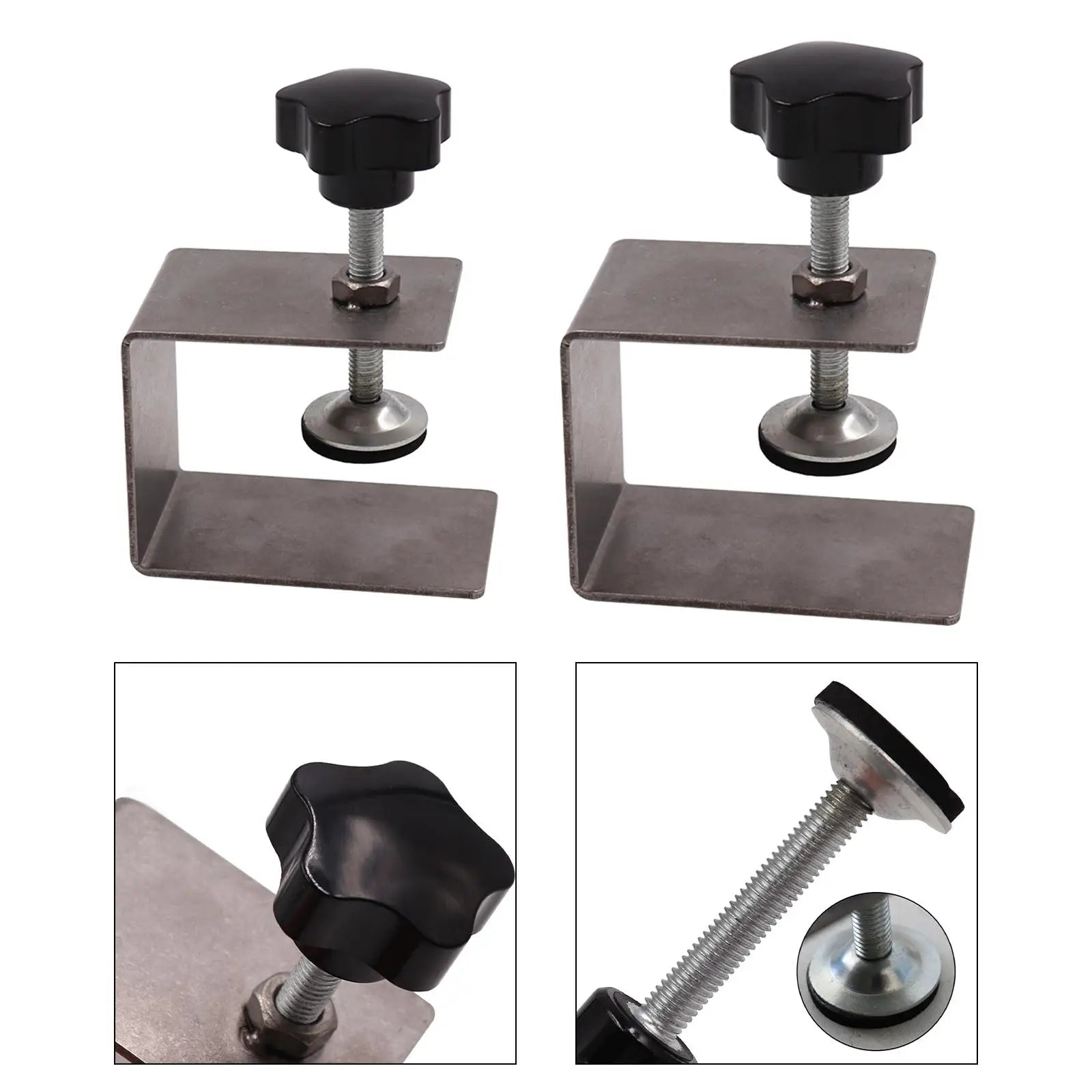 CraftClamps™ - Verstellbare Front-Montagezwingen für Schränke und Holzarbeiten (2 Stück)