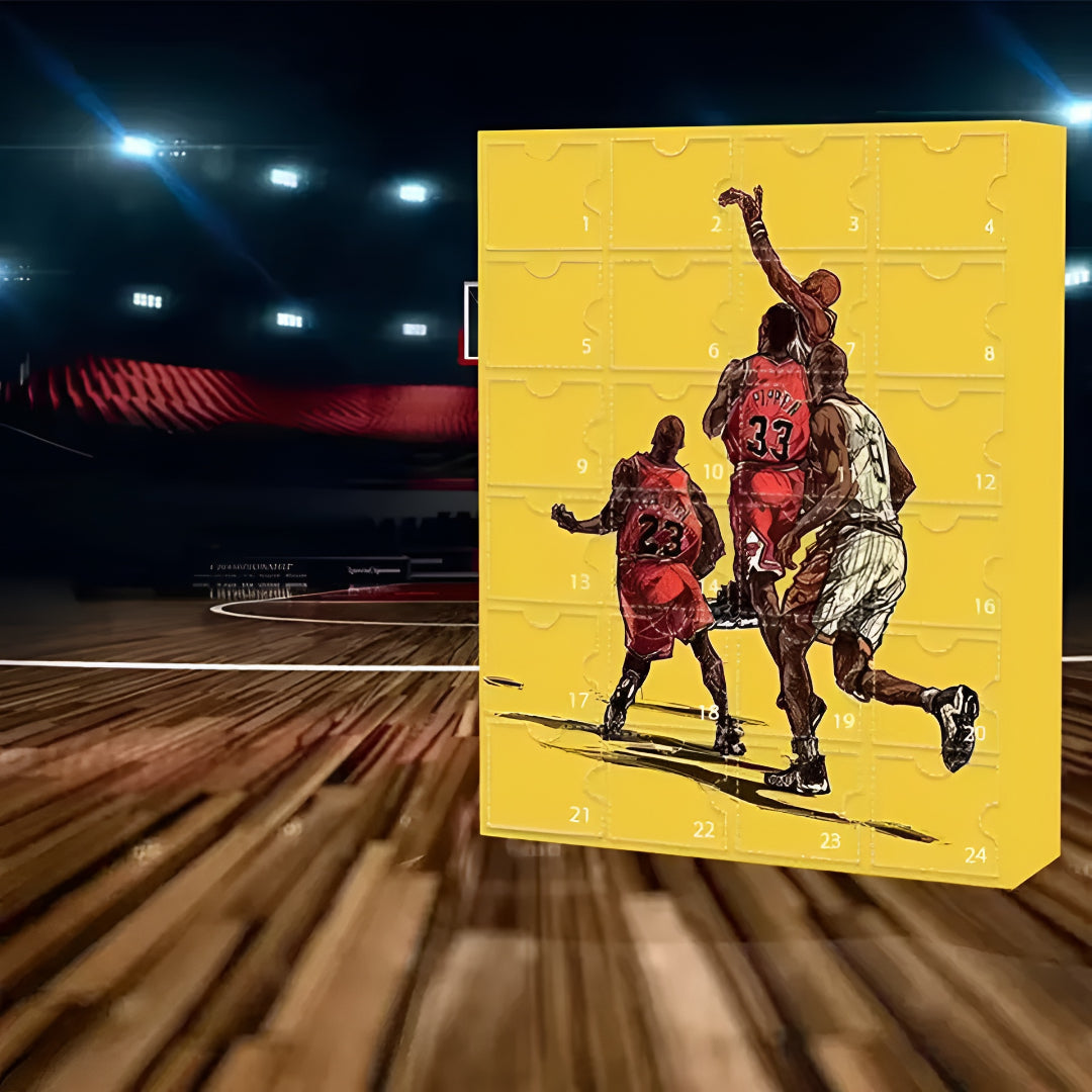 Basketball Adventskalender Geschenkbox | Türchen mit Sammelfiguren | Fan Geschenkidee zum Sammeln und Verschenken 3