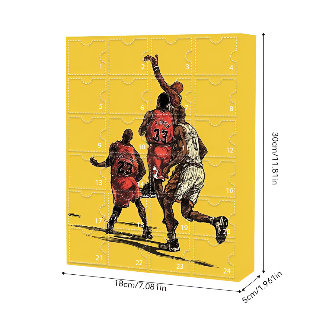 Basketball Adventskalender Geschenkbox | Türchen mit Sammelfiguren | Fan Geschenkidee zum Sammeln und Verschenken 4