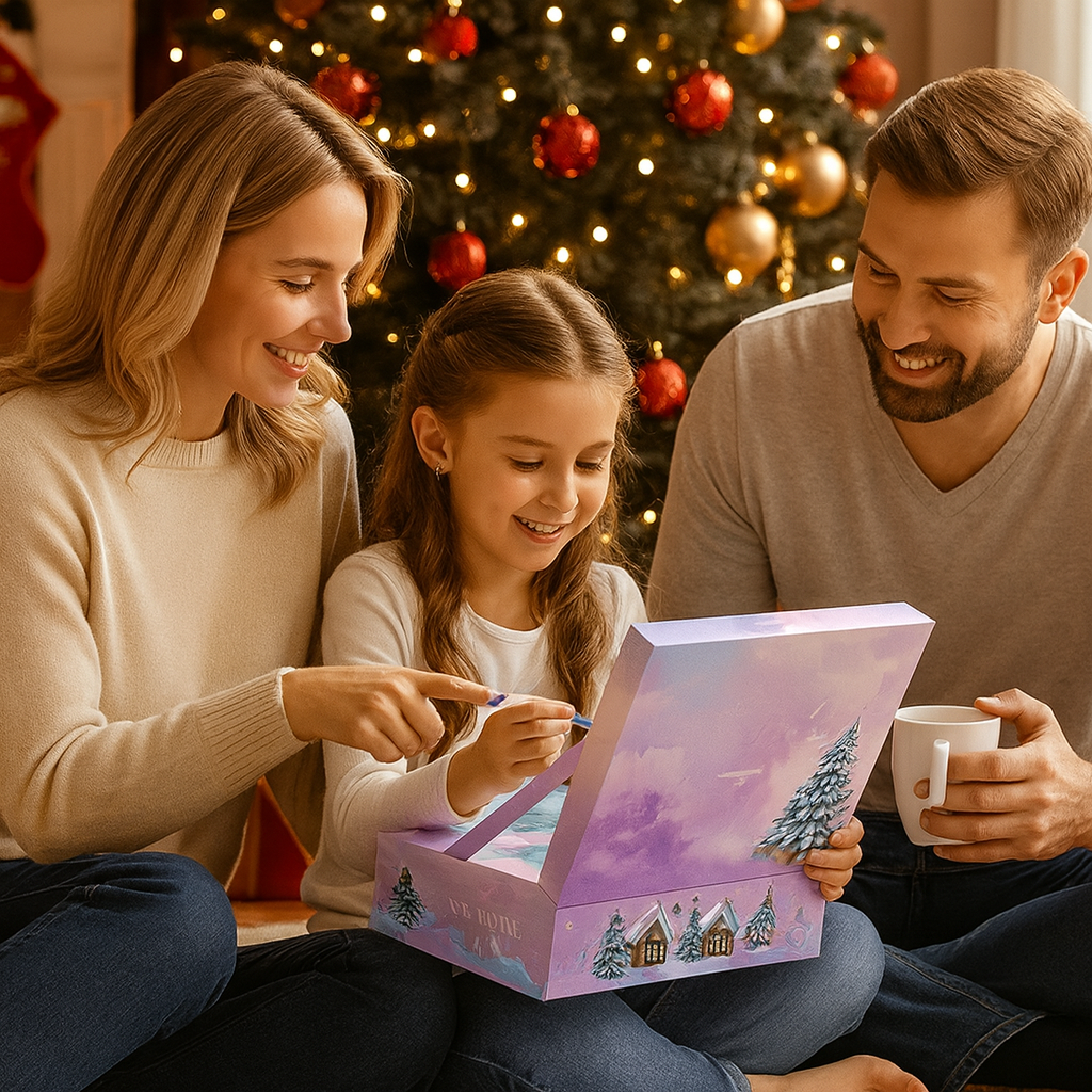 Adventskalender Bastelset DIY | 24 Boxen mit täglichen Bastelideen | Kreative Überraschung für die ganze Familie 2