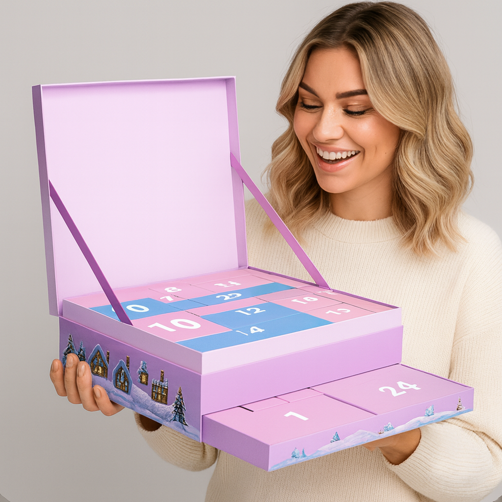 Adventskalender Bastelset DIY | 24 Boxen mit täglichen Bastelideen | Kreative Überraschung für die ganze Familie 5