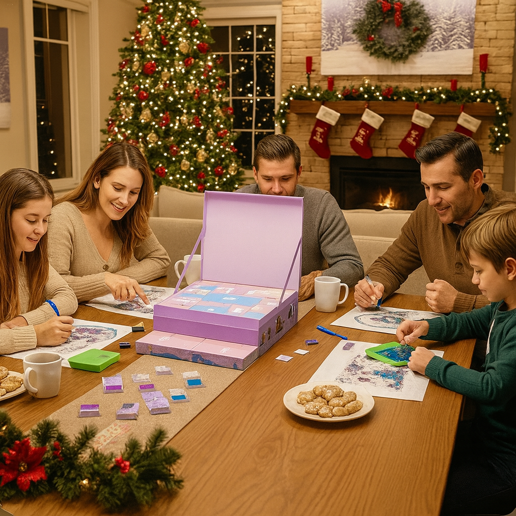Adventskalender Bastelset DIY | 24 Boxen mit täglichen Bastelideen | Kreative Überraschung für die ganze Familie 6