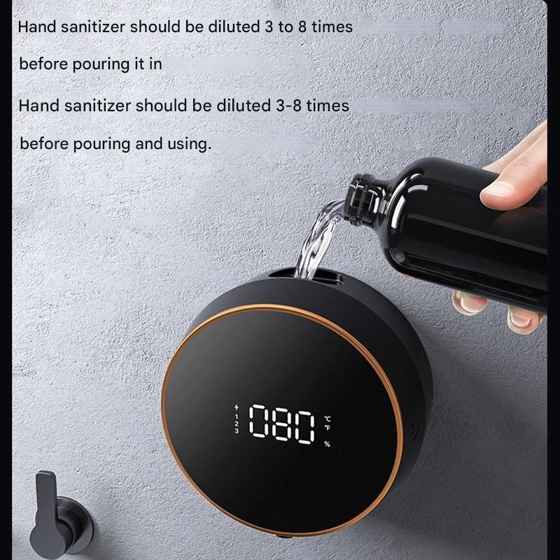 Automatischer Seifenspender mit Infrarotsensor | 3-Stufen Schaumregler & LED-Display | Kontaktlos, bohrfrei installierbar 15