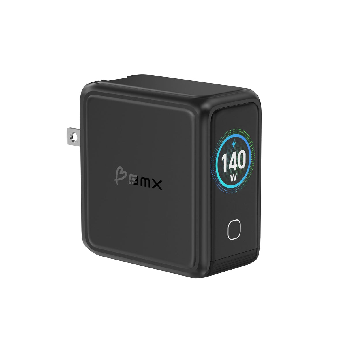 USB-C Ladegerät GaN 140 W Schnellladegerät 4 Anschlüsse mit LCD-Anzeige