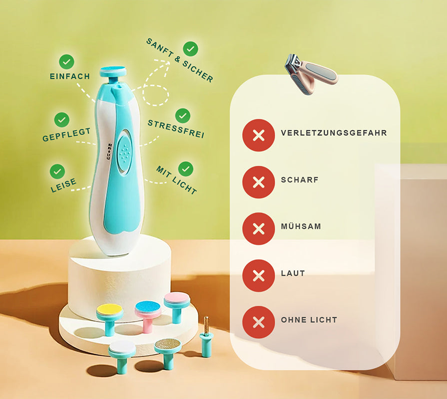BabyTrim™ - Sanfte und sichere Nagelpflege für Babys