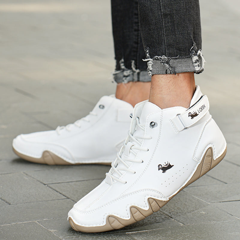 SoleComfort™ - Ultra-bequemer Rutschfester Barfußschuh aus echtem Leder