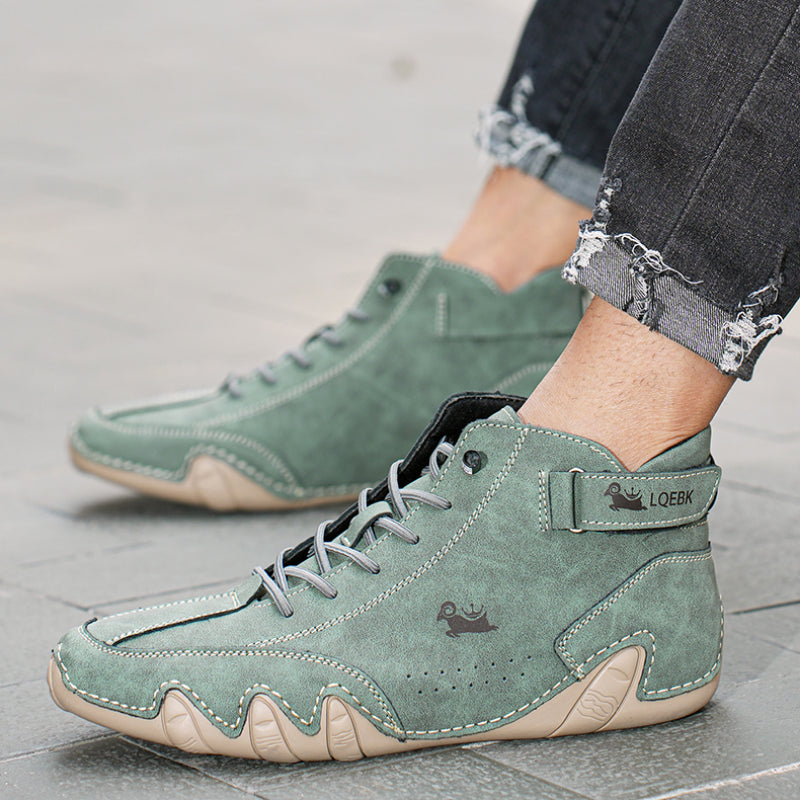 SoleComfort™ - Ultra-bequemer Rutschfester Barfußschuh aus echtem Leder