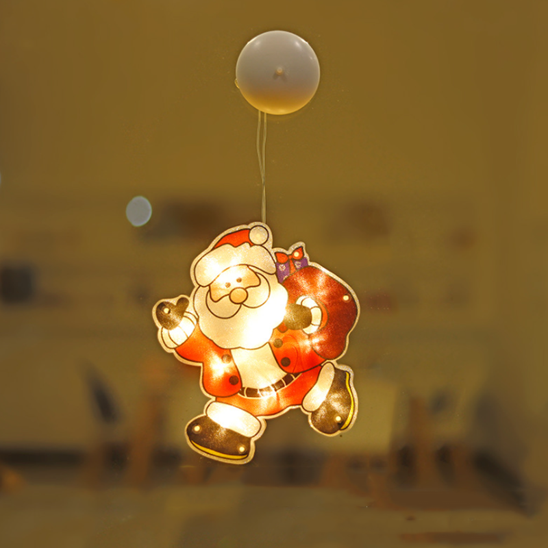 Weihnachts-Lichterkette Silhouette Batteriebetrieben Warmweiß 29