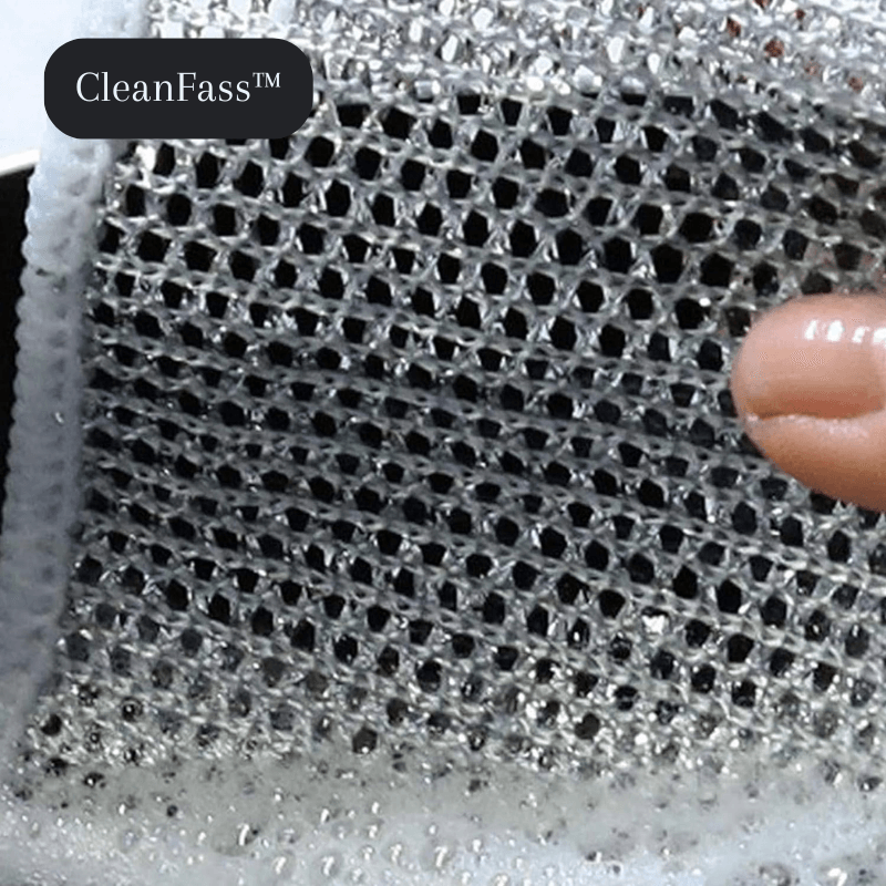 CleanFass™ Set - Doppelwäscher aus Edelstahl (10 Stück)