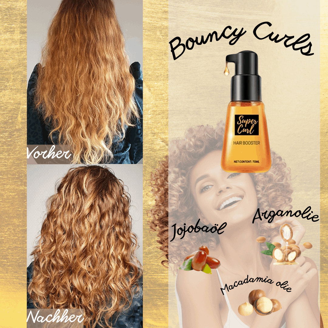 Lockenserum für lockiges Haar | Mit Argan-, Jojoba- und Macadamiaöl | Definierte, glänzende Locken ohne Verkleben 1