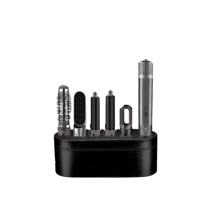 5-in-1 Haarstyling Set | Glätteisen, Lockenstab & Volumenbürste | Keramikbeschichtung, Schnelles Aufheizen, Kompakt & Leicht 9