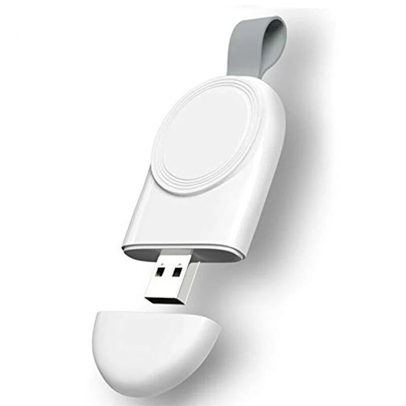 Kabelloses Ladegerät für Apple Watch | USB-C oder USB Anschluss, 82 x 37 x 13 mm | Kompakt, universell kompatibel 6