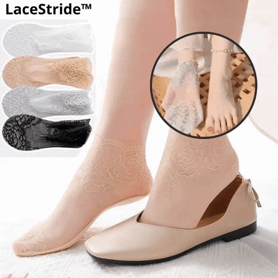 StrideLace™ – Unsichtbare Spitzensocken