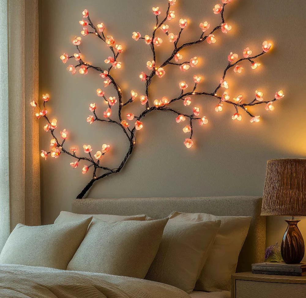 GlowSakura™ - Bezaubernde LED-Kirschblüten-Dekoration