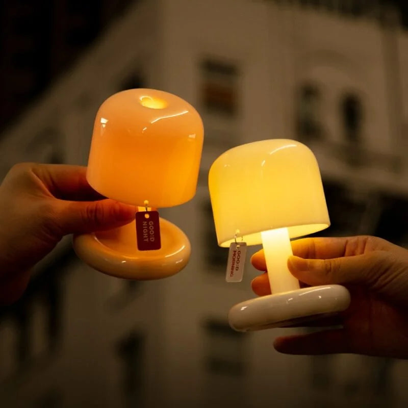Sonnenuntergangslampe Mini, USB-wiederaufladbar, PC-Gehäuse | Warmes Dämmerlicht | 12 Std. Leuchtdauer, 2 Std. Ladezeit 11
