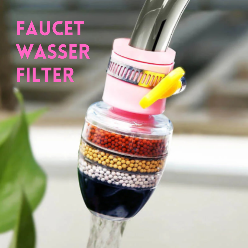 PureWater™ - Der ultimative 5-Schicht-Wasserfilter für Ihren Wasserhahn