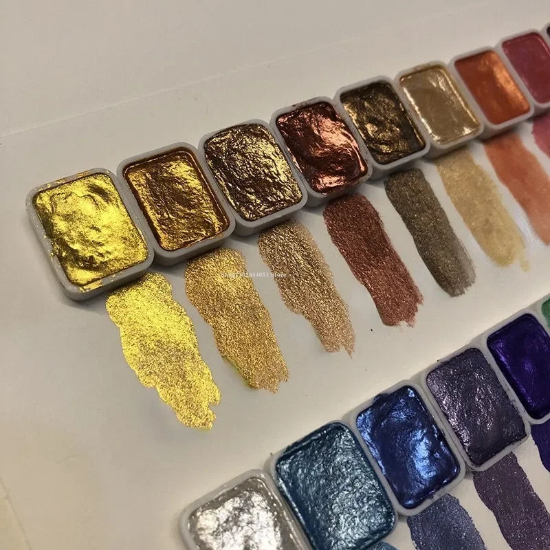 PearlScent™ - Pulver Mineral Perlenpigment Kunst Aquarell