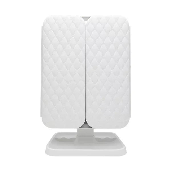 MirrorGlam™ – Eleganter dreifach ausklappbarer LED-Schminkspiegel