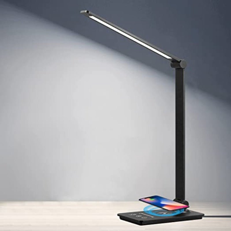 LED-Tischlampe kabelloses Laden berührungsempfindlich mit 5 Lichtmodi