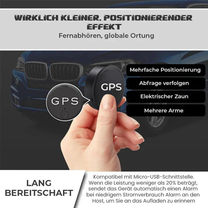 GPS-Tracker Mini | Echtzeit-Ortung per App, starke Magnetbefestigung | Kompakt für Fahrzeuge, Gepäck und Wertsachen 5