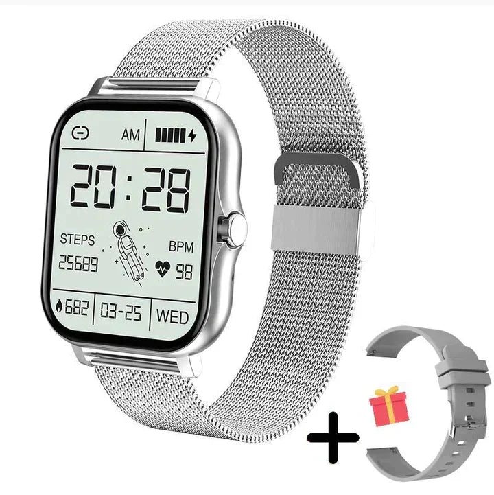 Smartwatch mit Gesundheits- und Fitness-Tracking | Herzfrequenz, Blutsauerstoff & Schlafanalyse | Bis zu 240 Stunden Akkulaufzeit 4