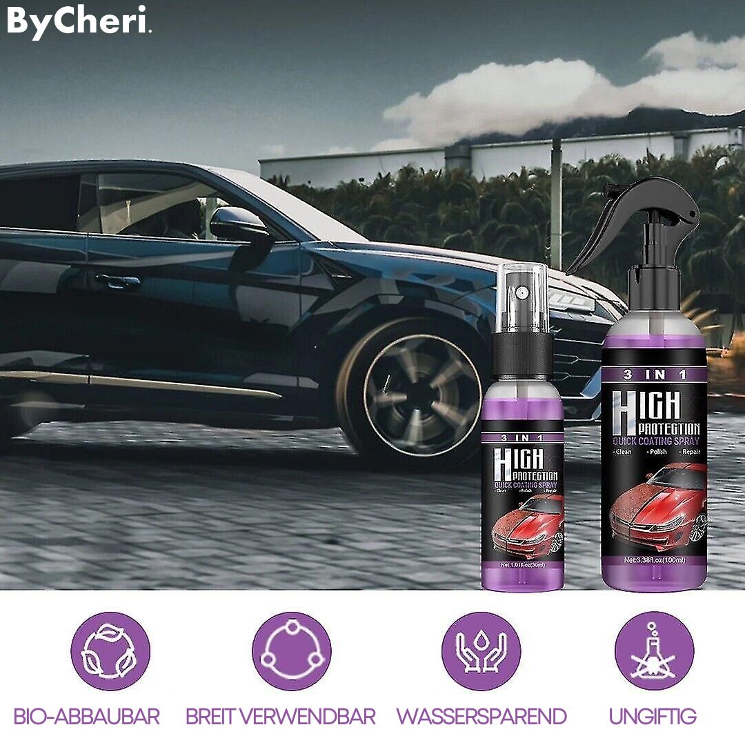 1+1 Gratis | 3-in-1 CarSpray - Reinigt, restauriert und schützt Ihr Auto!