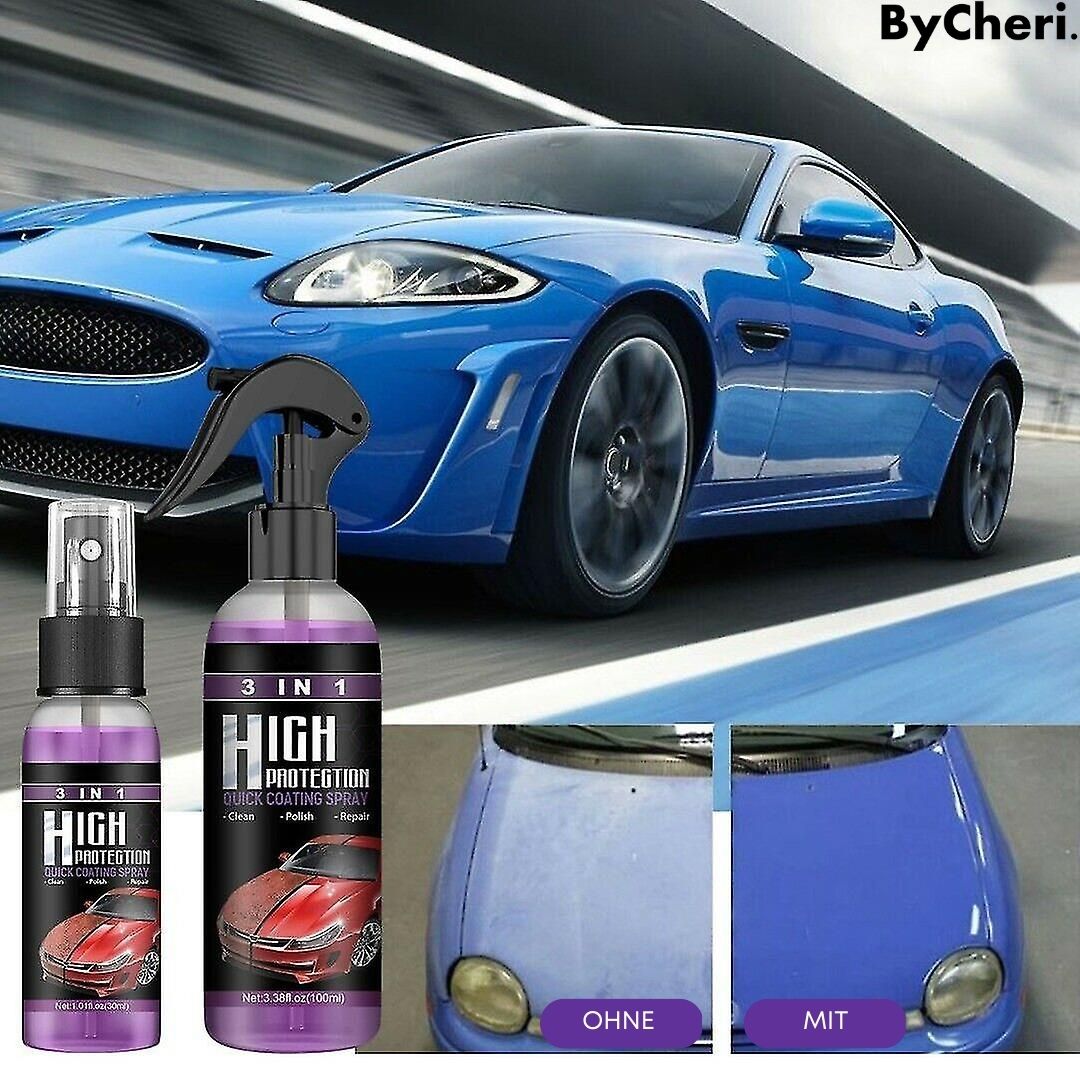 1+1 Gratis | 3-in-1 CarSpray™ - Reinigt, restauriert und schützt Ihr Auto!