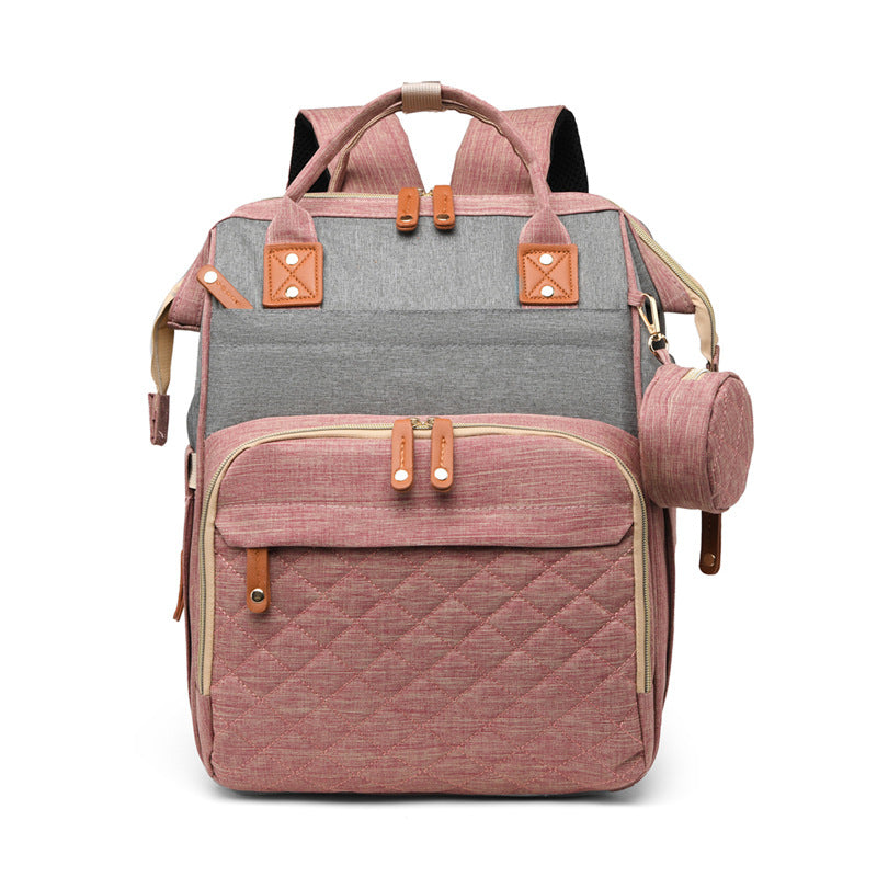 Wickelrucksack Damen | 2in1 mit Wickelbett 12
