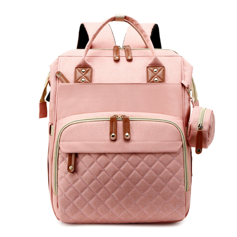 Wickelrucksack Damen | 2in1 mit Wickelbett 14