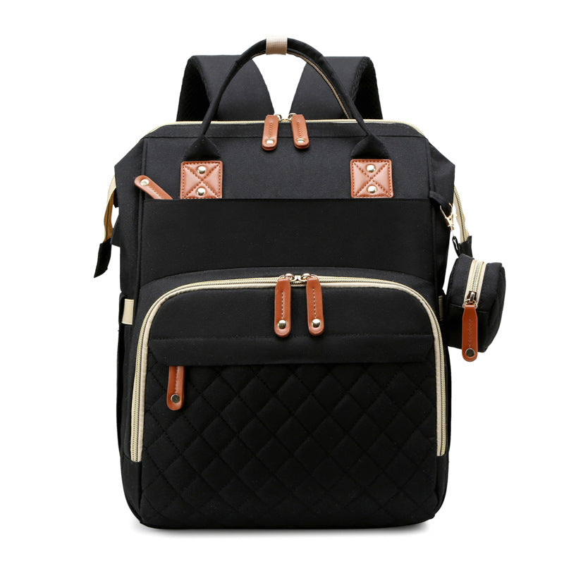 Wickelrucksack Damen | 2in1 mit Wickelbett 9