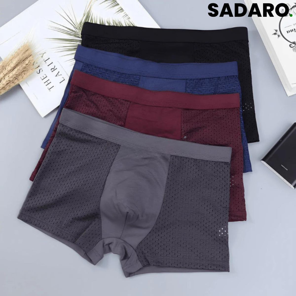 2+2 Gratis | Boxy™ - Bambus-Schaumstoff Boxershorts