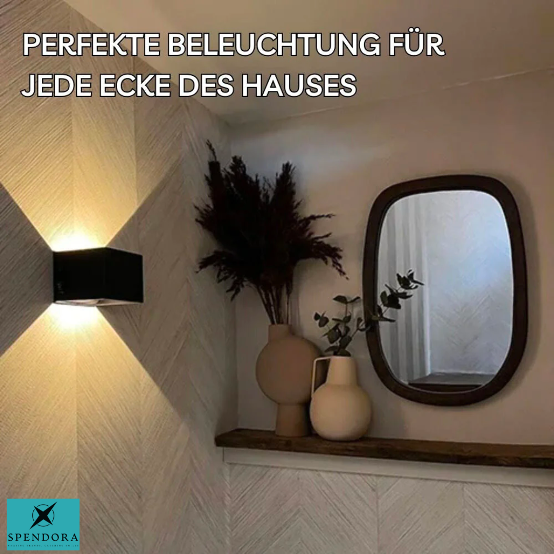 Kabellose Wandlampe mit Bewegungssensor | USB-Aufladbar, 3 Modi, Würfel-Design | Bis zu 60 Tage Akkulaufzeit ohne Kabel 2