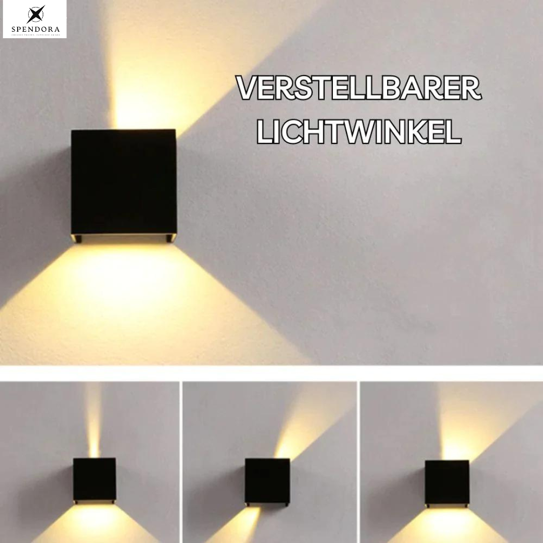 Kabellose Wandlampe mit Bewegungssensor | USB-Aufladbar, 3 Modi, Würfel-Design | Bis zu 60 Tage Akkulaufzeit ohne Kabel 3