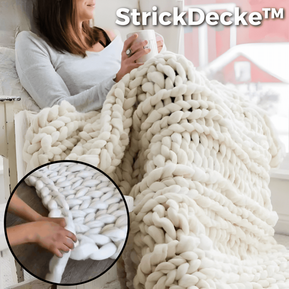 CosyDecke™ - Stricken Sie Ihre eigene Decke