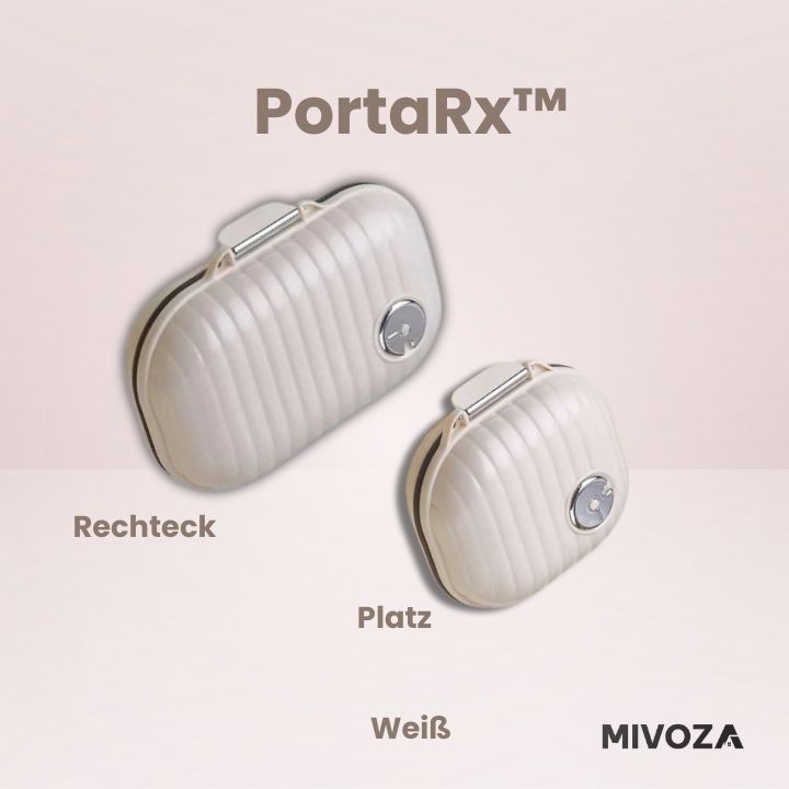 1+1 Gratis | PortaRx™ - Halte deine Medikamente in Ordnung!