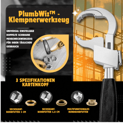 Plumby™ – Das ultimative Werkzeug für Klempnerreparaturen