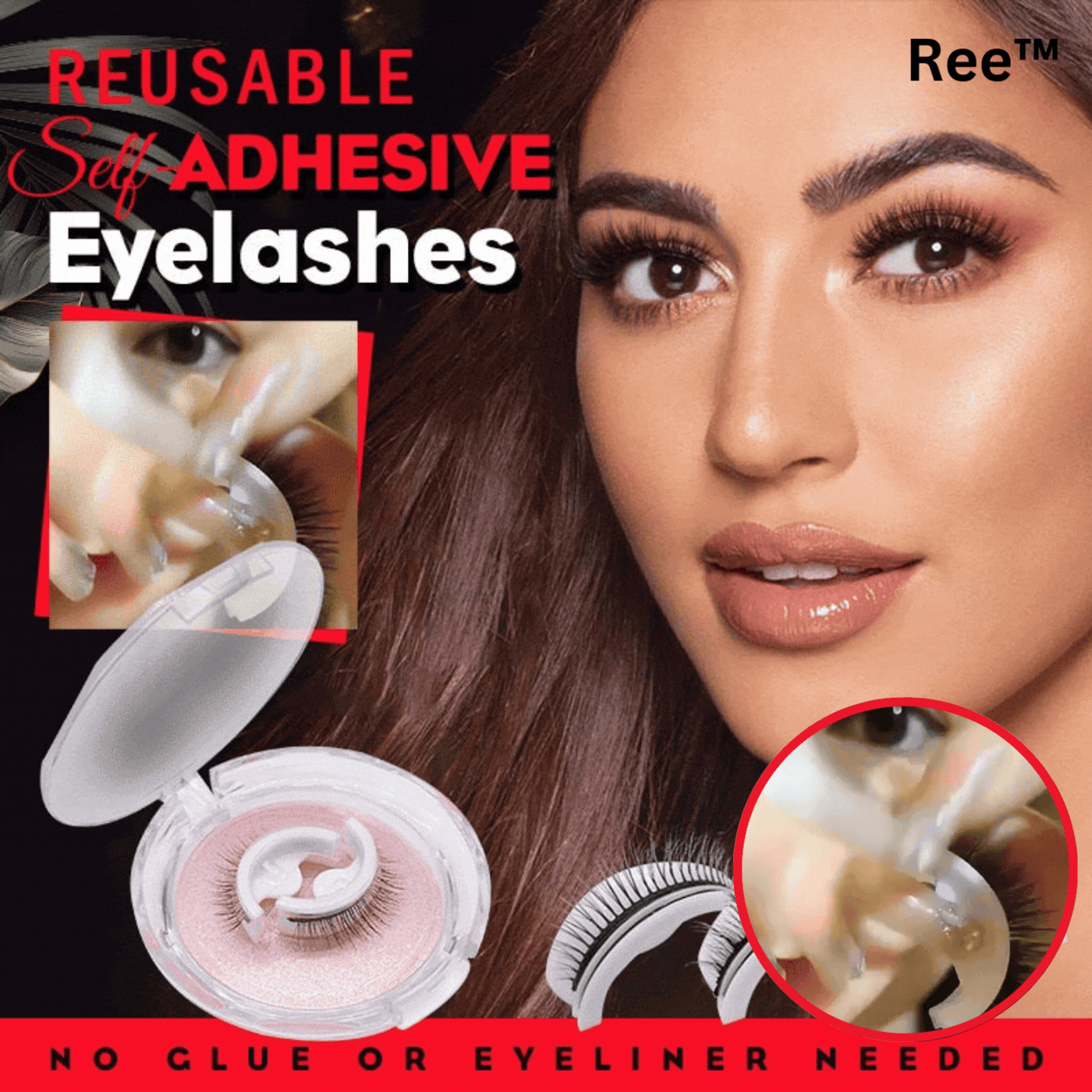 LashRee™ – Wiederverwendbare falsche Wimpern