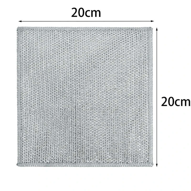 CleanFass™ Set - Doppelwäscher aus Edelstahl (10 Stück)