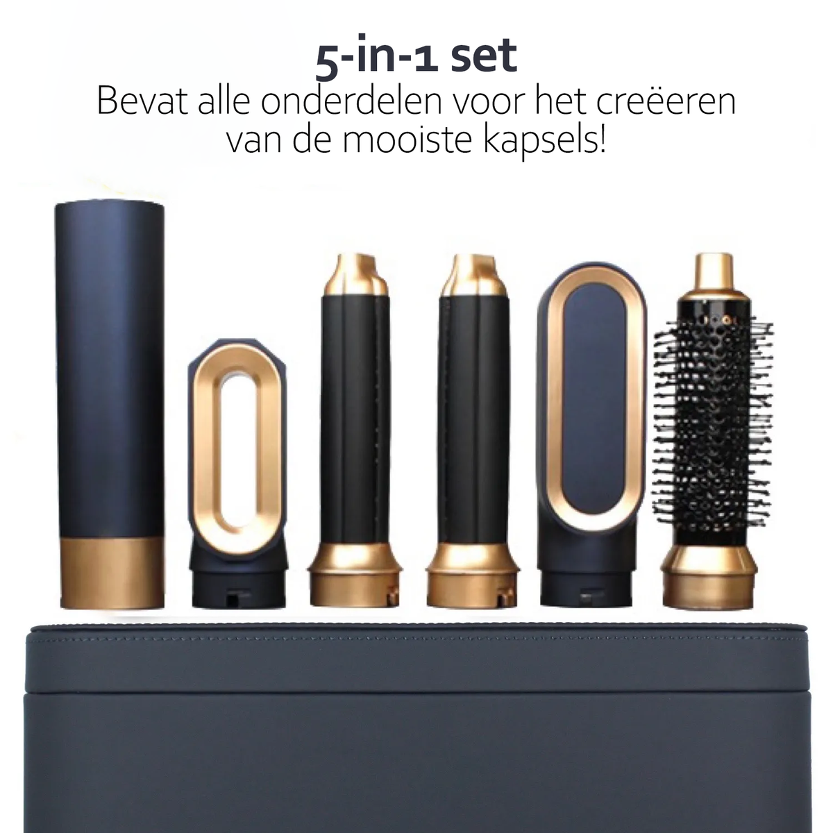 5-in-1 Haarstyler für Damen | Ionentechnologie mit 1000 Watt | Föhnen, Glätten, Locken und Wellen ohne Frizz und ohne Hitzeschäden 6