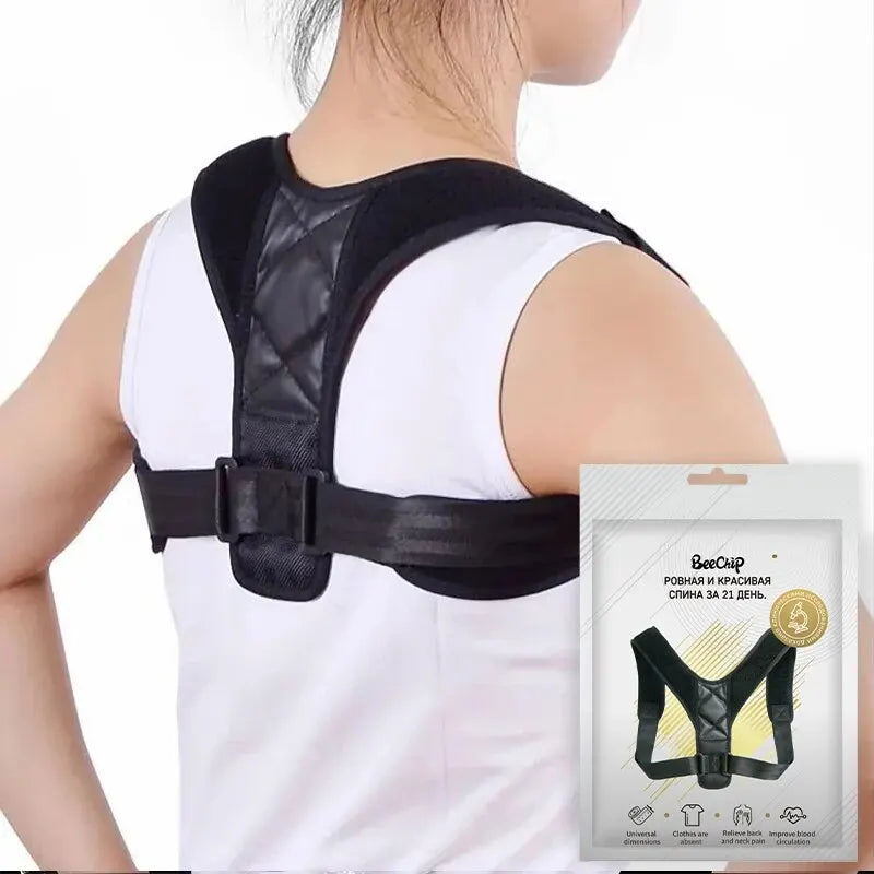 Haltungsgurt für Damen und Herren | Größen S bis XL, verstellbar | Atmungsaktives Material, stützt Rücken und Schultern 2
