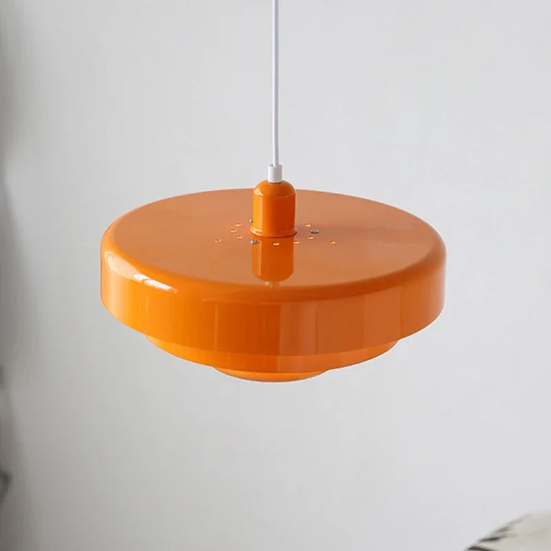 LED-Pendelleuchte Eisen Ø 35 cm, Höhe 21 cm | Geometrisch, 5 Farben wählbar | Warmweiss, Kaltweiss, Neutral, höhenverstellbar 3